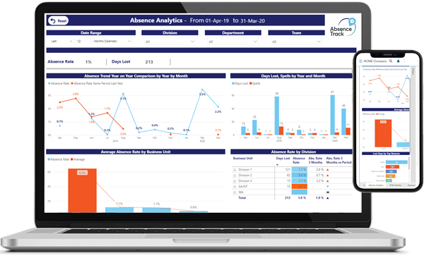 Absence Track Screenshot